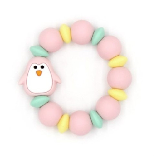 Mimijo szilikon rágóka - Rózsaszín