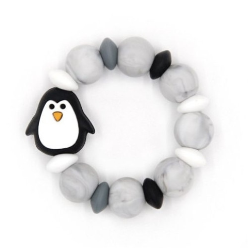 Mimijo szilikon rágóka - Szürke