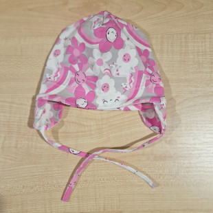 Pamut sapka - Színváltós virágos