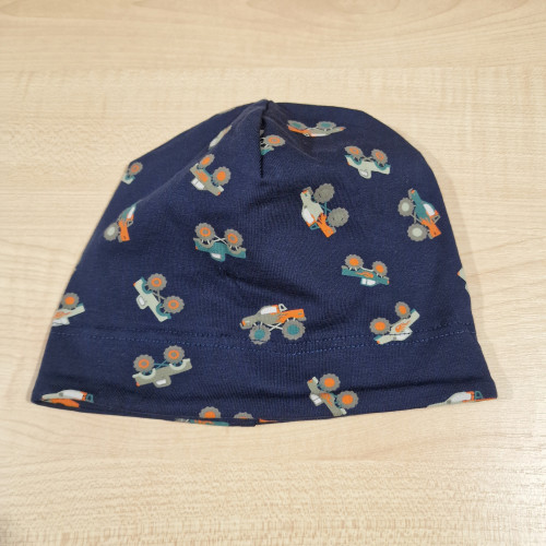 Pamut sapka - Sötétkék járművek