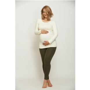 Kismama leggings khaki