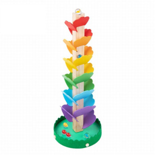 Fa golyópálya - Szivárvány szín