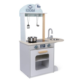 Fa konyha - Világoskék