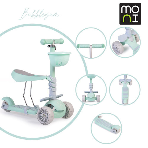 Moni Bubblegum roller - Türkiz