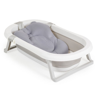 Palma összecsukható kád fürdetőpárnával - Szürke