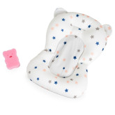 Palma összecsukható kád fürdetőpárnával - Rózsaszín