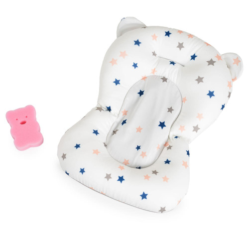 Palma összecsukható kád fürdetőpárnával - Rózsaszín