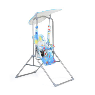 Állványos kerti hinta kék