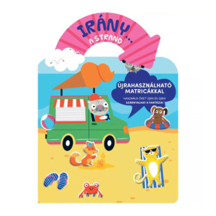 Irány a strand újrahasználható matricákkal