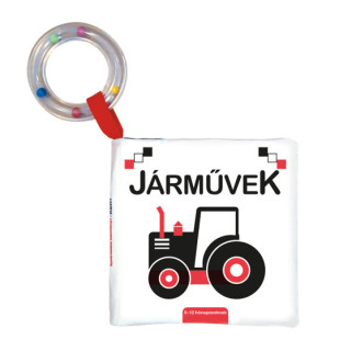 Kontrasztos babakönyv - járművek