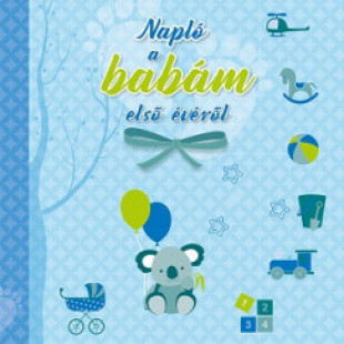 Könyv napló a babám első évéről - kisfiú