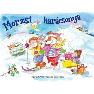Könyv téli kifestő - morzsi karácsonya
