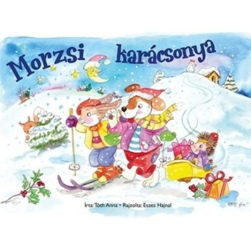 Könyv téli kifestő - morzsi karácsonya