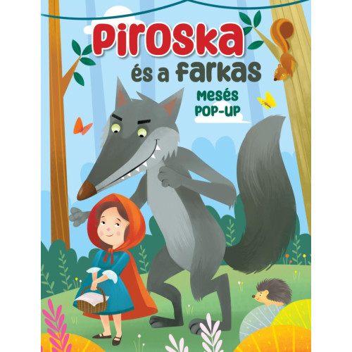 Mesés pop-up könyv - Piroska és a farkas