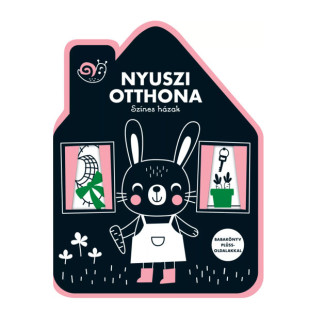 Nyuszi otthona babakönyv