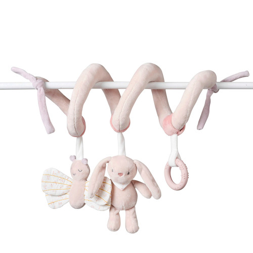 Nattou plüss spirál - Pomme és pillangó