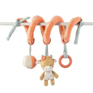 Nattou plüss spirál - Zoe és Lana