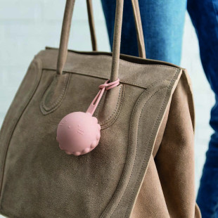 Nattou szilikon cumitartó - rózsaszín