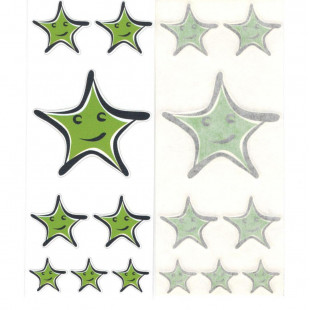 Ovisjel - csillag zöld