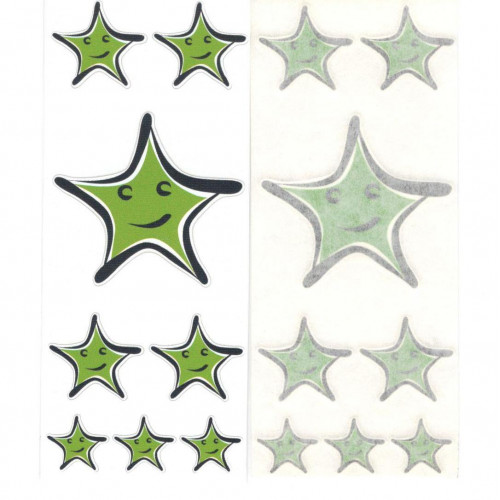 Ovisjel - csillag zöld