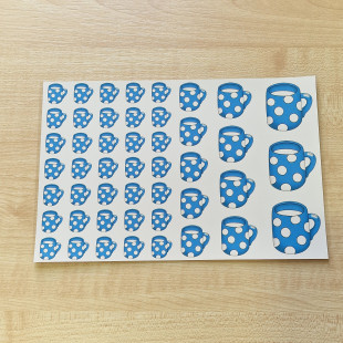 Ovisjel matrica - Bögre kék