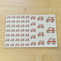 Ovisjel matrica - Mentőautó