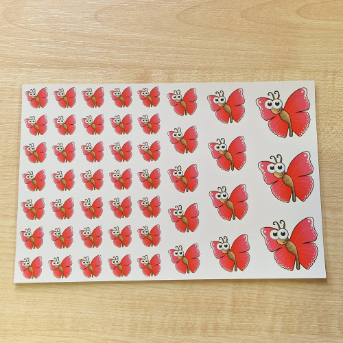 Ovisjel matrica - Pillangó piros