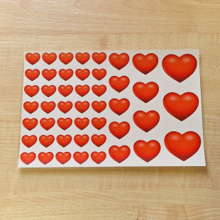 Ovisjel vasalható - Szívecske