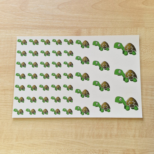 Ovisjel matrica - Teknős