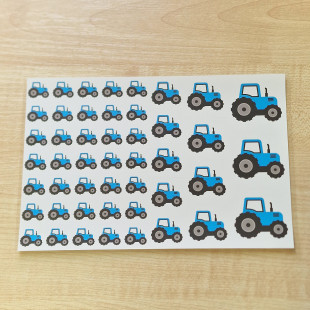 Ovisjel vasalható - Traktor kék