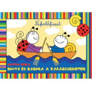 Bogyó és Babóca a Varázsszigeten kifestőfüzet