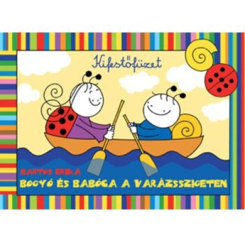 Bogyó és Babóca a Varázsszigeten kifestőfüzet