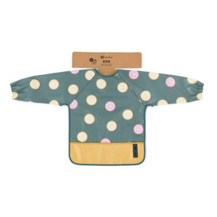 Petite&Mars előke ujjal - Zöld