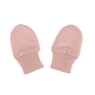 Petite&Mars újszülött pamut kesztyű - Púder
