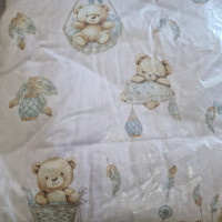 Derékalj - rózsaszín macis