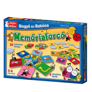 Bogyó és Babóca memória forgó