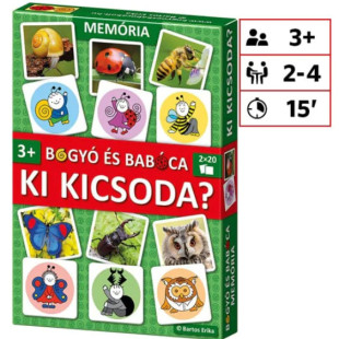 Bogyó és Babóca memória játék - Ki kicsoda?