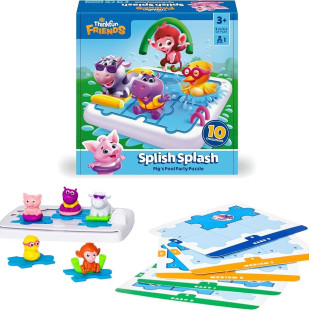 Csobbanj és fröcskölj puzzle játék