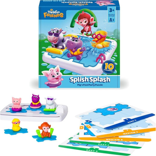 Csobbanj és fröcskölj puzzle játék