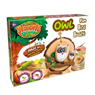 Fa hatású gyurma - Bagoly