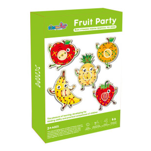 Fűzőcske ügyességi játék - Gyümölcs party