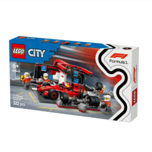 Lego 60443 - F1-es boxutca