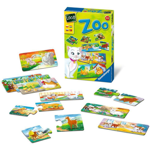 Logo Zoo puzzle játék