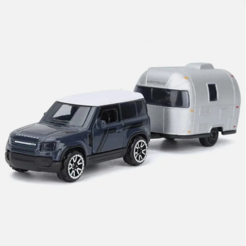 Majorette Trailer - Land Rover jármű