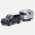 Majorette Trailer - Land Rover jármű