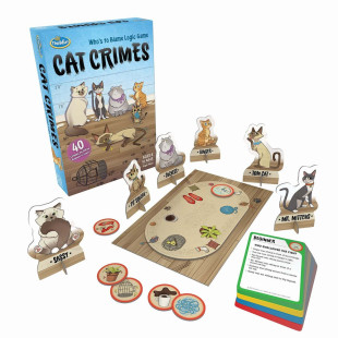 Társasjáték Cat Crimes - Zsivány cicák