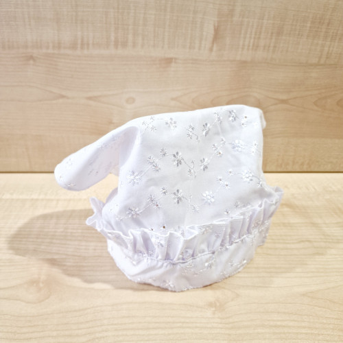 Nyári kendő - fehér hímzett