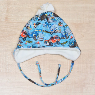 Sapka duplafalú - Kék járművek