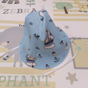 Nyári kalap - Hajókázás kék