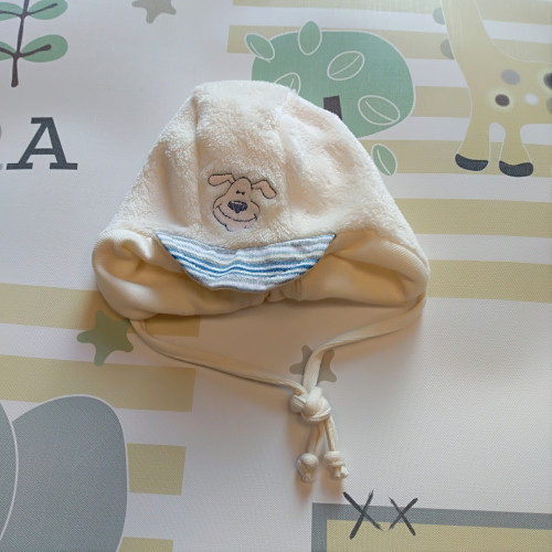 Rekro téli bébi sapka vaj kutyus